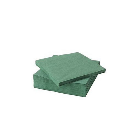 Serviettes - Dark Green - 2 Ply - 50 Piece