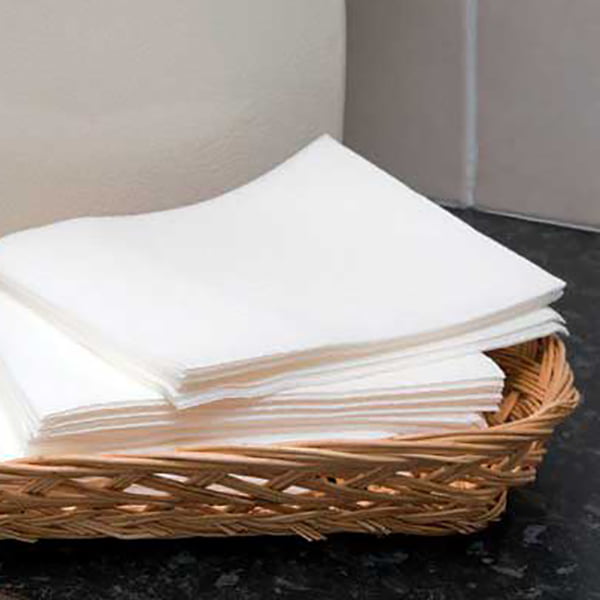 Serviettes - White - 2 Ply - 120 Piece