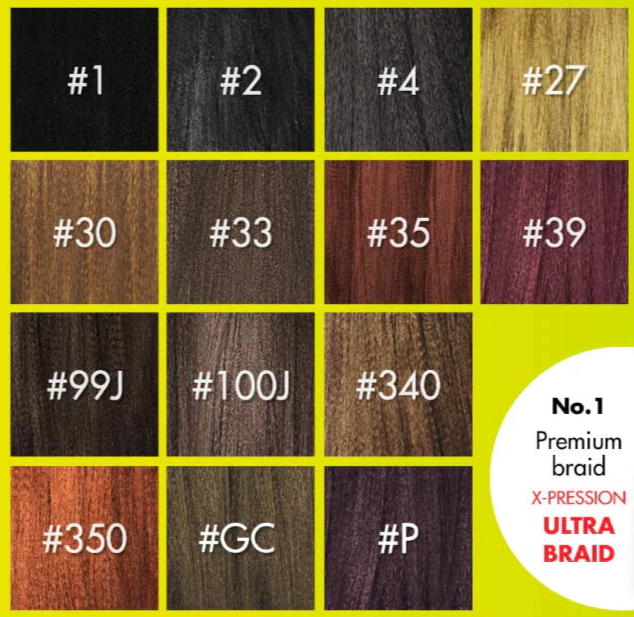 Hair Extension - Xpression Ultra Braid - #27