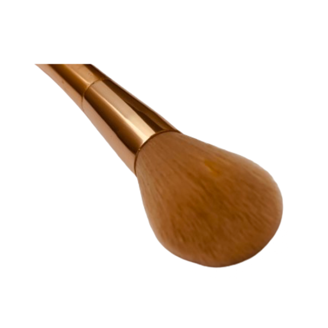 Make Up Brush- 2 way-  Rose gold - 1 Piece