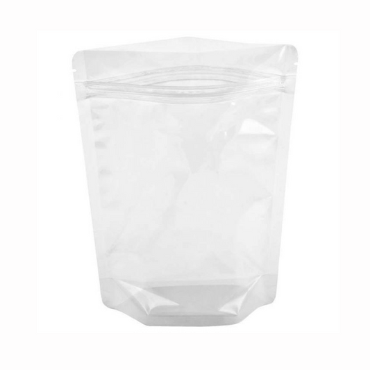 Stand Up Resealable Pouch - 100 Piece - 80 x 160