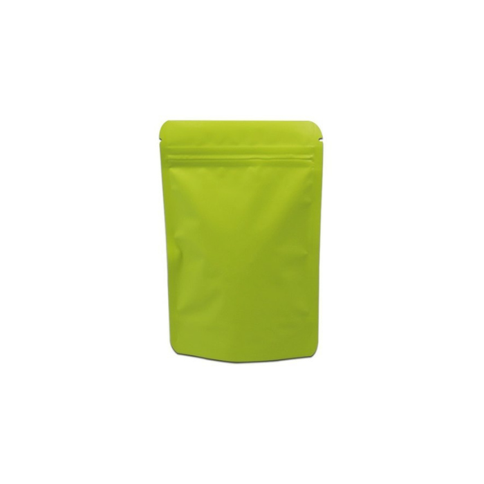 Stand Up Resealable Pouch Bags W 130mm x L 200mm - 1pp Piece-Green