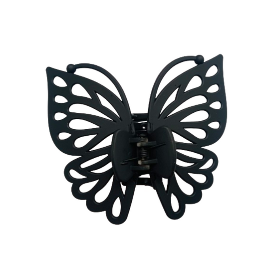 Hair Claw Butterfly-Black