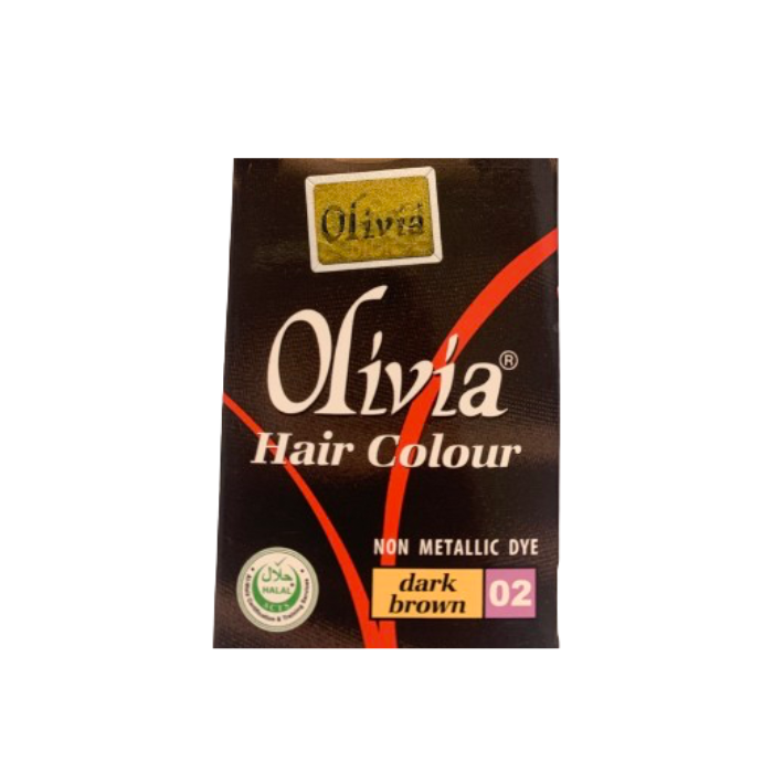 Hair Dye - Dark Brown - Olivia - 50ml