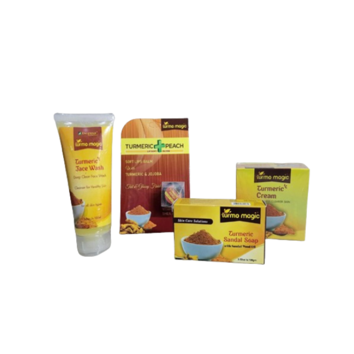 Turmeric Facial Care Kit Turmo Magic