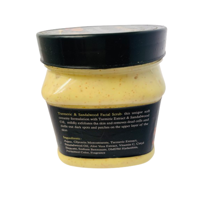 Facial Scrub Turmeric and Sandalwood - 500gm