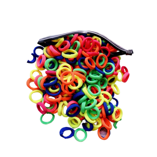 Hair Elastics -  Extra Small-Neon