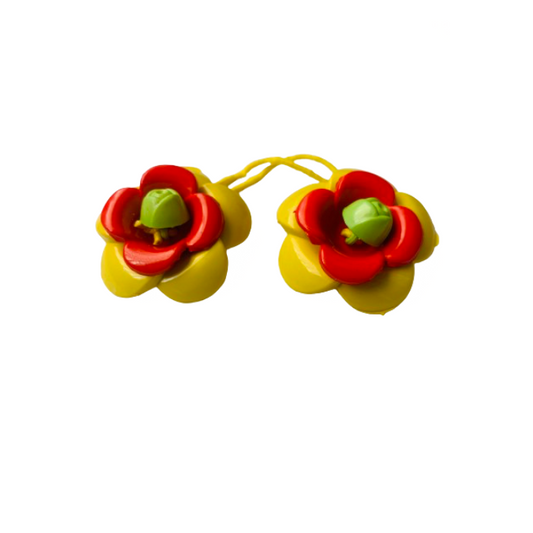 Hair Elastics Flower