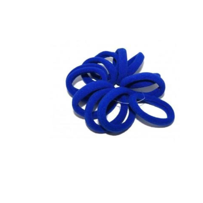 Soft Hair Elastics Royal Blue