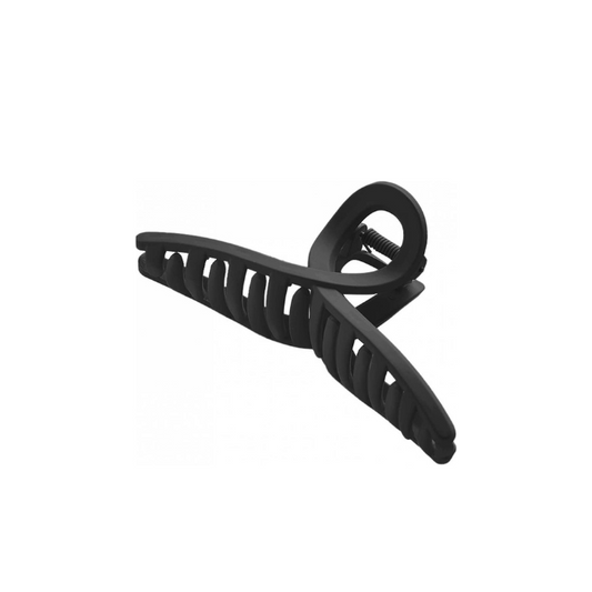 Hair Claw Cross - Black