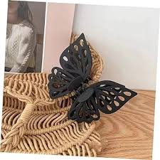 Hair Claw Butterfly-Black