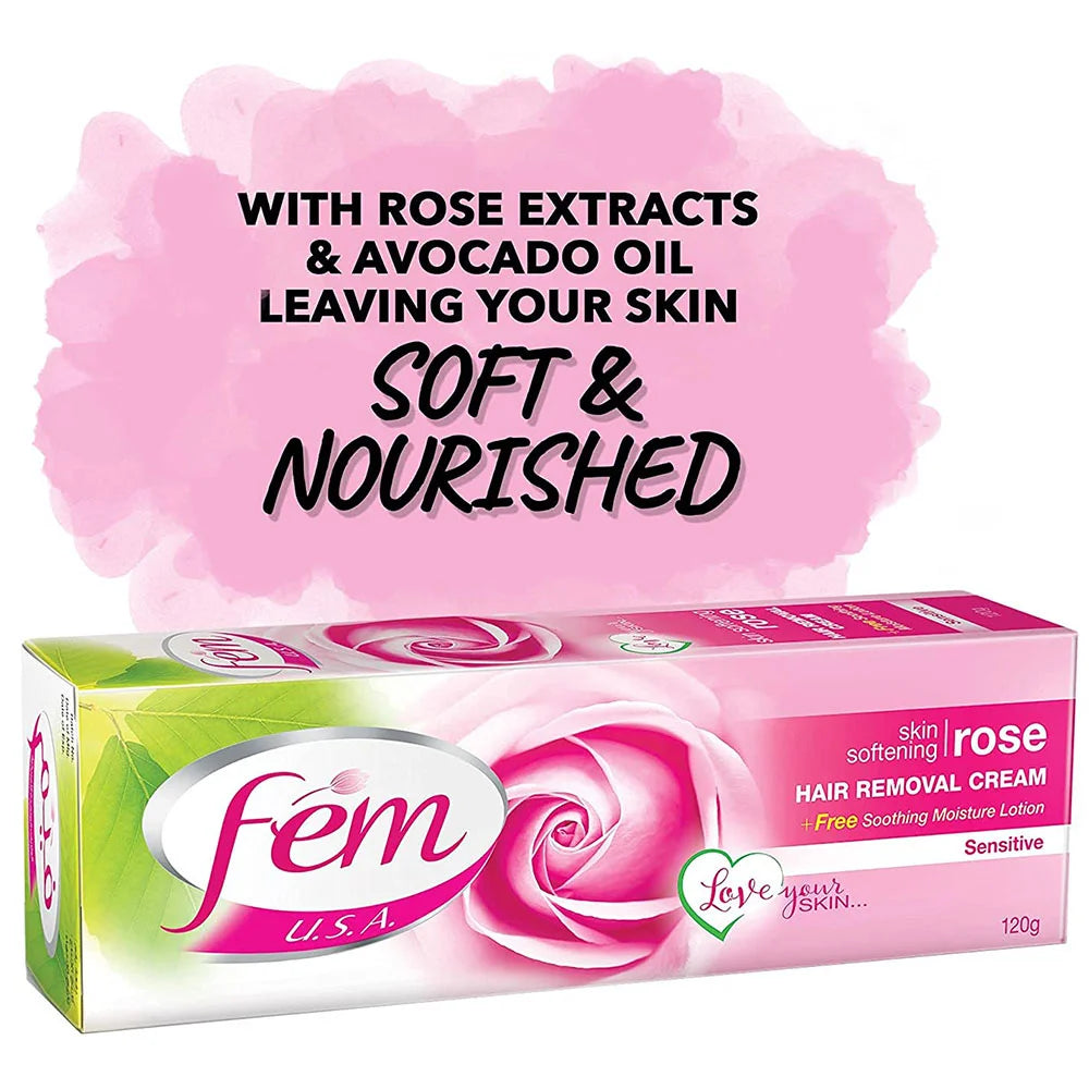 Hair Removal Cream - Fem u.s.a -Rose