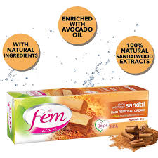 Hair Removal Cream - Fem u.s.a- Sandalwood