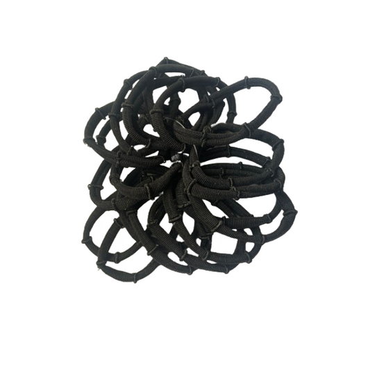 Hair Elastics Black 20 Pack