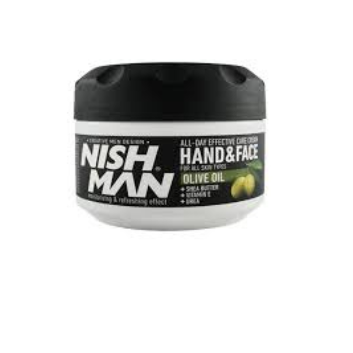 Hand and Face Cream Olive Oil Nish Man