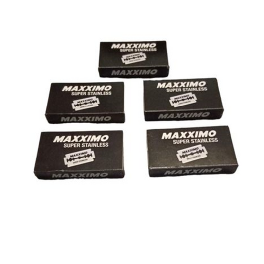 Maxximo Double Edge Razor Blades -50 pack