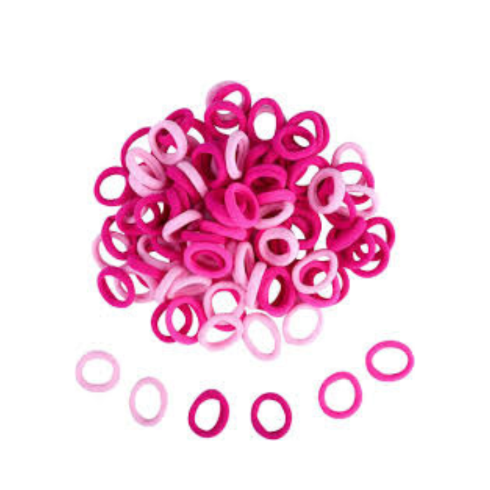 Hair Elastics - Extra Small - Pink