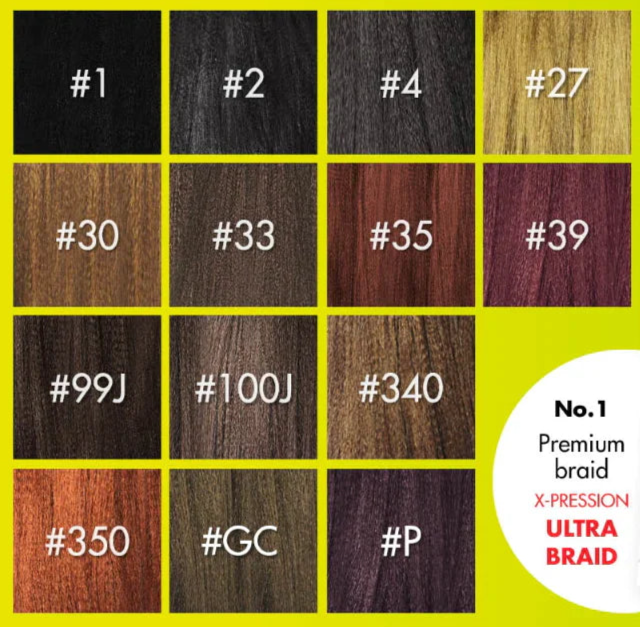 Hair Extension - Xpression Ultra Braid - #350